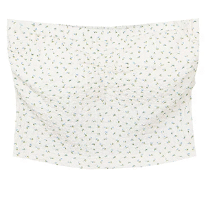 紋理感平口抓皺上衣(附胸墊)